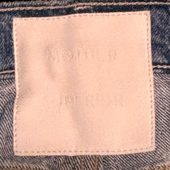 NWOT Mother Superior The Vagabond Mini Fray- Mini Skirt Size 10/30 W18/H21/L14.5 - Picture 9 of 13